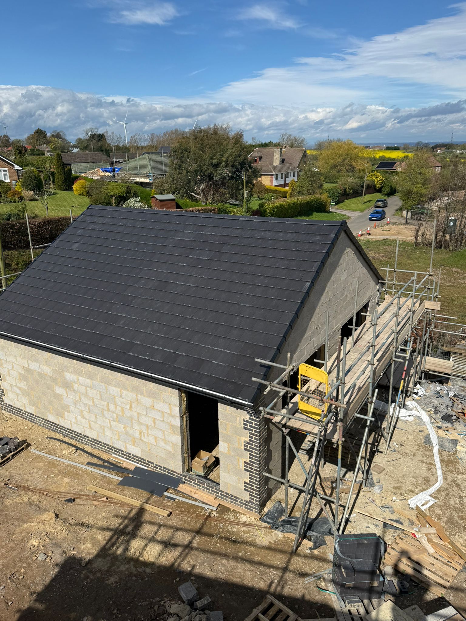 Seamer new build roof - photo 3